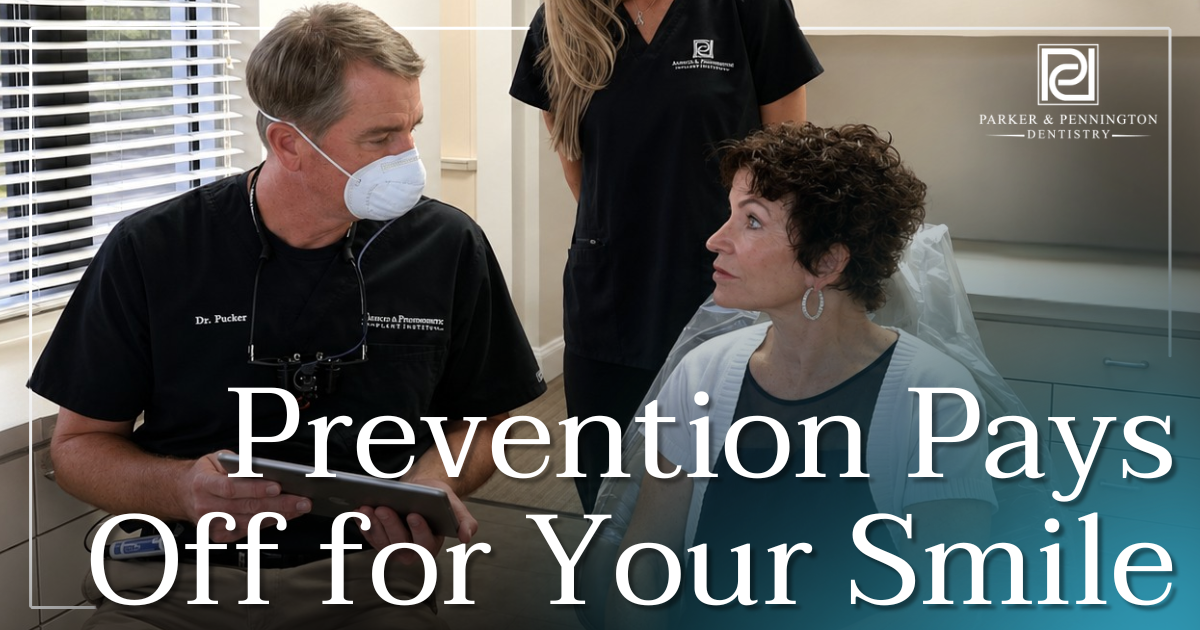Prevention Pays Off for Your Smile doctor consulting with patient